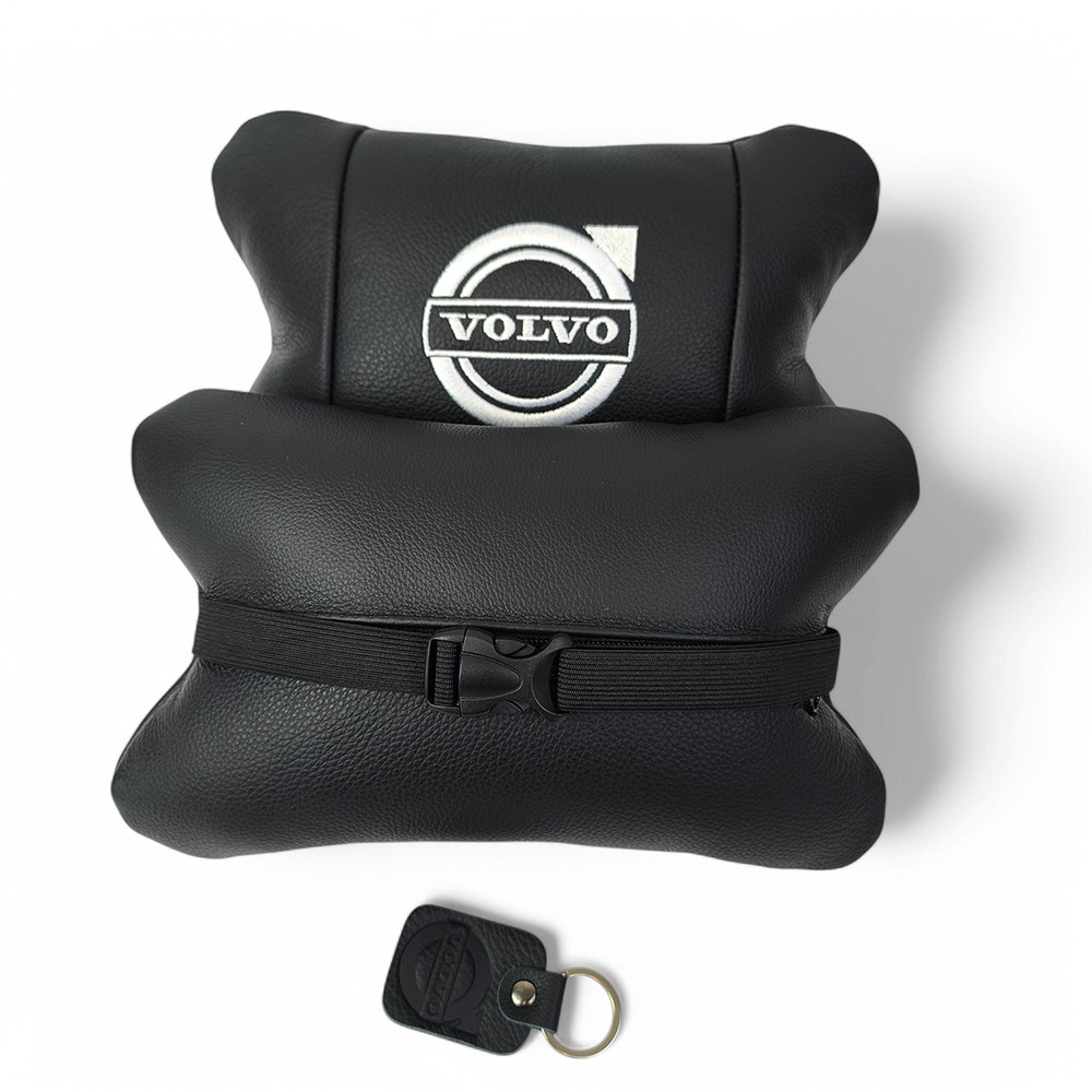 Подарок подушка дорожная Volvo, Автоподушка под голову, Шейная подушка для удобства в автомобиле ZR-46 Львов - изображение 12