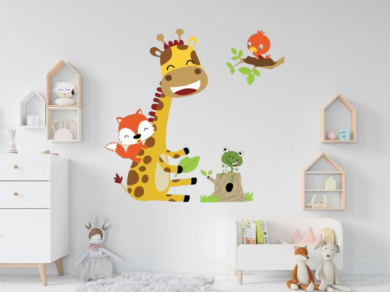 Наклейка виниловая декоративная в детскую комнату 