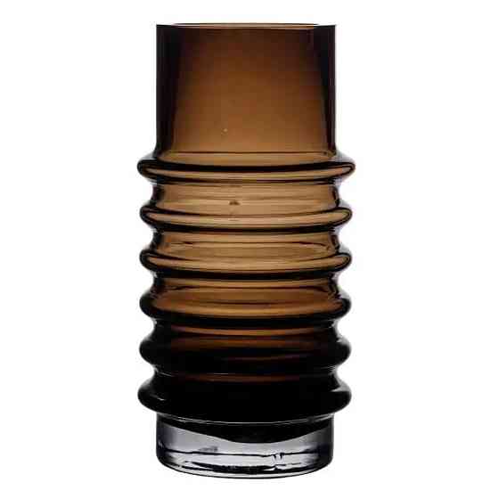 Flower Season Ваза скляна декоративна 31 см у скандинавському стилі для квітів та інтер'єру 3 л Коломия