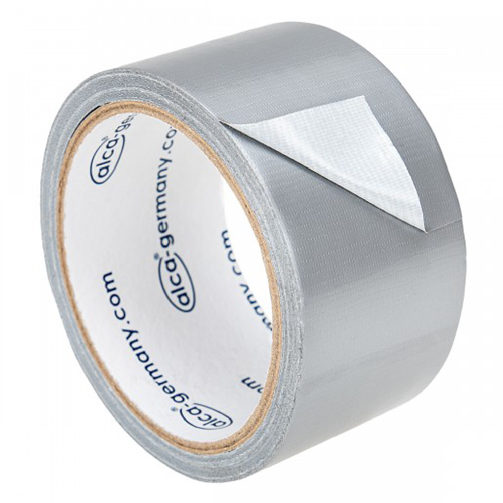 Ізоляційна стрічка (ізолента) "PowerTape" 50мм х 10м 0,2мм срібляста Alca, 554100 Київ - фото 2