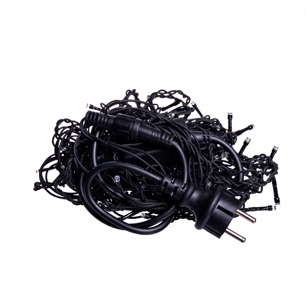 Гірлянда вулична Бахрома 6 м, 105 LED, мультиколор Київ - фото 4