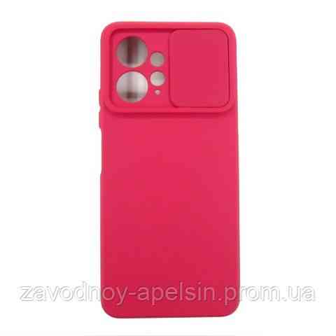 Xiaomi Redmi Note 12 4G Силиконовый чехол Шторка (красный) Одесса
