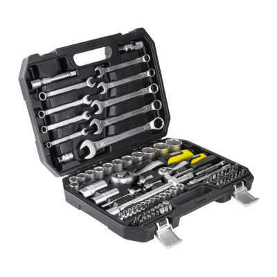 Набір інструментів Sigma насадок торцевих та біт 1/4&quot;, 1/2&quot; 82шт CrV mid (6001551) Вінниця - фото 4