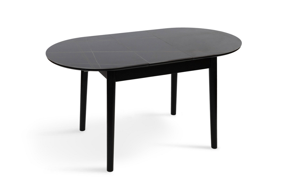 Стіл Тітан 110/140*75, чорний/керам чорна Київ - фото 2