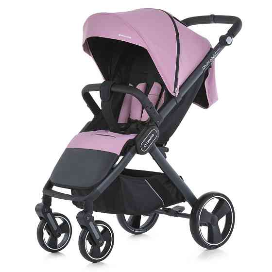 Коляска дитяча EL CAMINO DYNAMIC PRO Mauve Pink прогулянкова з чохлом та дощовиком Рожева (ME 1053-3) Чернігів