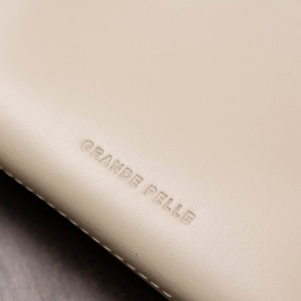 Жіночий класичний гаманець GRANDE PELLE 11521 Бежевий Київ - фото 10