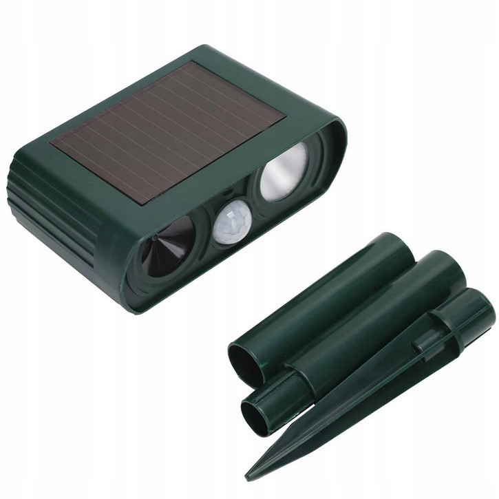 Ультразвуковий відлякувач котів, собак і гризунів на сонячній батареї на сонячній батареї Garden Pro Київ - фото 3