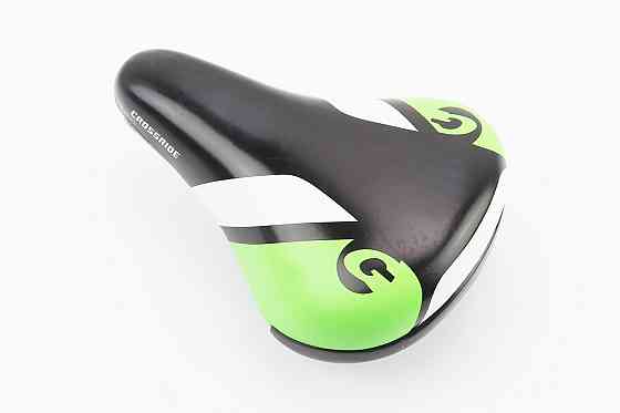 Сидіння CHILD 230x150мм, чорне з зелено-білим малюнком BSK-N185-10 Киев