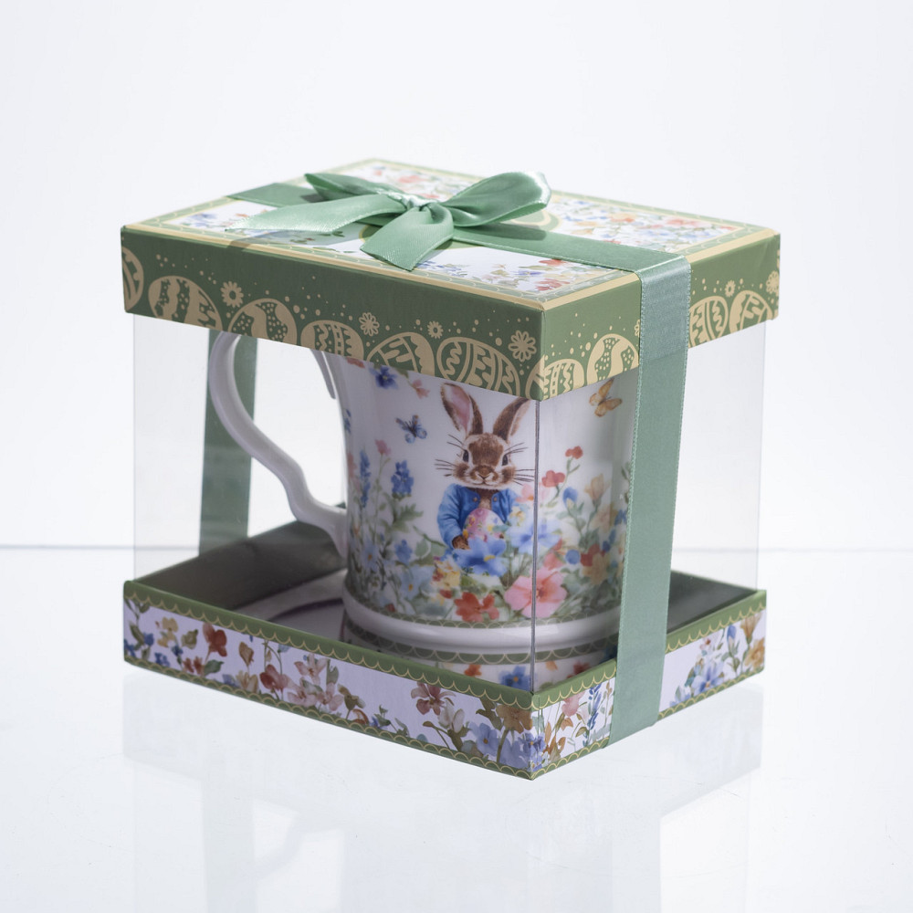 Чашка порцелянова Garden Rabbits 300 мл в подарунковій упаковці HP-7323-2 Коломия - фото 5