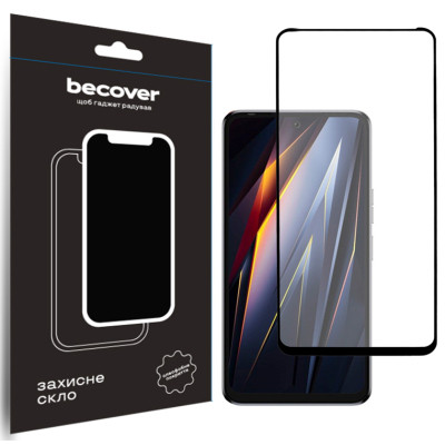 Стекло защитное BeCover Tecno POVA Neo 3 (LH6n) Black (710045) Винница - изображение 1