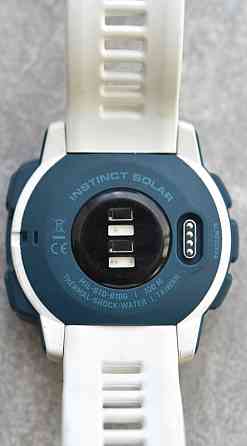 Смарт-Часи Garmin Instinct Solar White Surf GPS компас. Київ