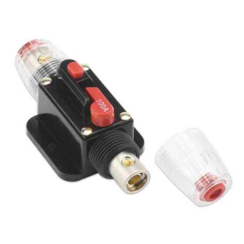 Предохранитель автоматический DC 12-48В 100А с ручным сбросом, тип В Винница