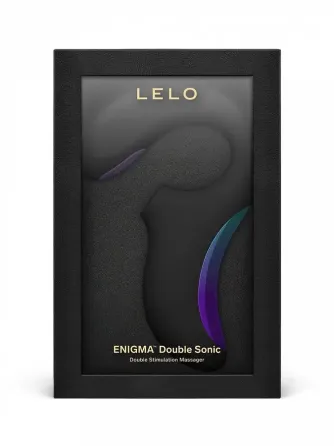 Кліторально-вагінальний звуковий стимулятор LELO Enigma Double Sonic Black Львів