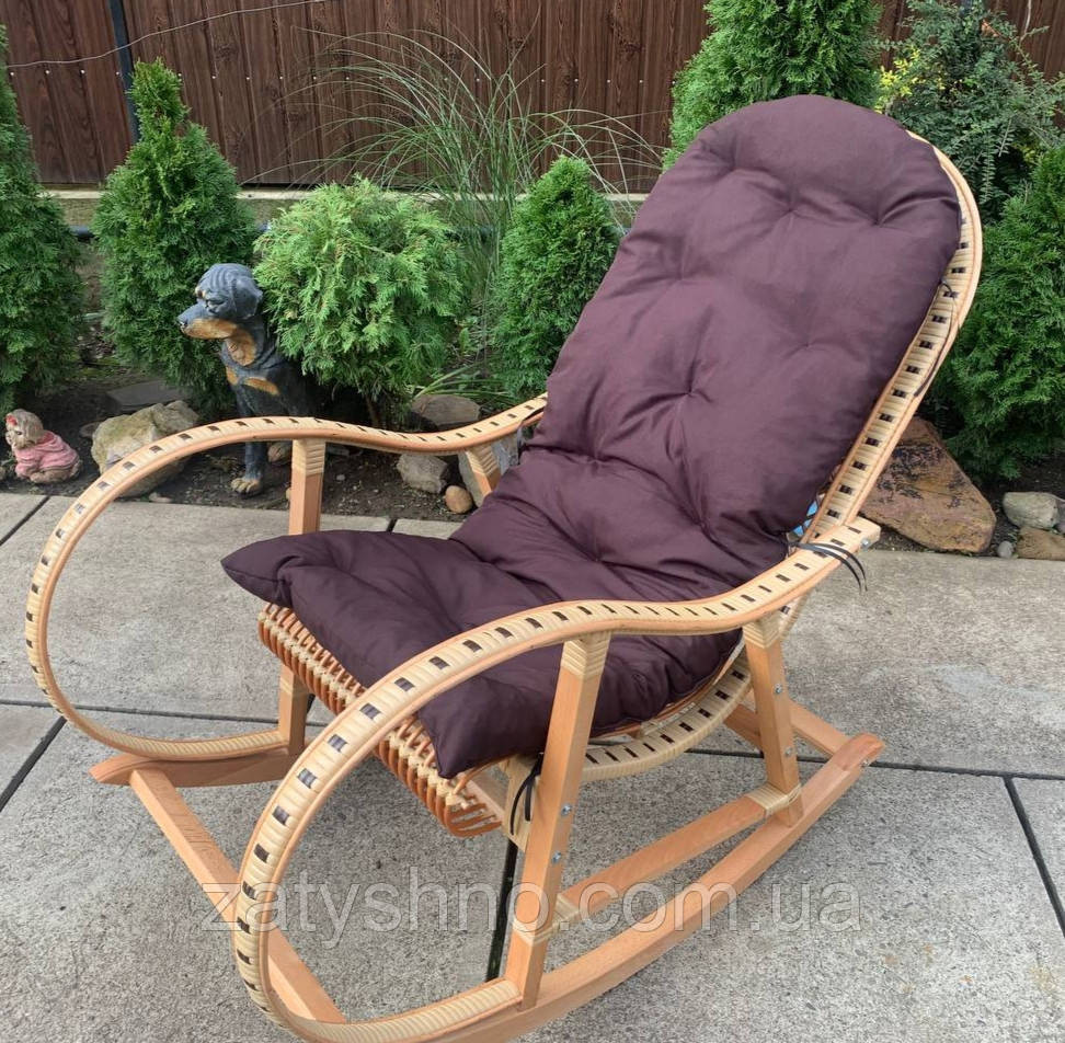 Крісло-гойдалка та журнальний столик, набір Київ - фото 2