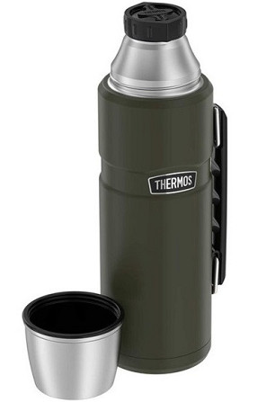 Универсальный Термос 1.2 литра с ручкой для напитков Thermos 