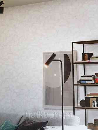 Обои виниловые на флизелине Marburg 31802 New modern под мрамор розовый на белом фоне Киев