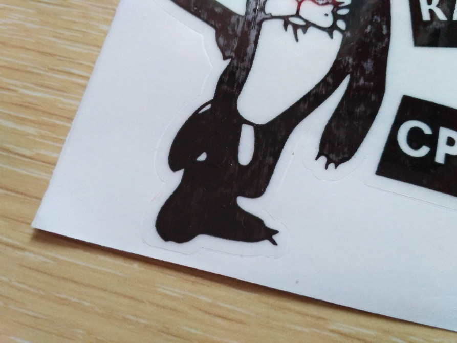 Наклейка на авто Катаюсь там де вовки ср-ть бояться Київ - фото 6