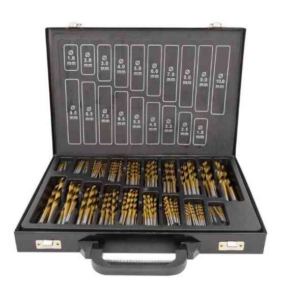 Свердла по металу, набір 170пр. Одеса