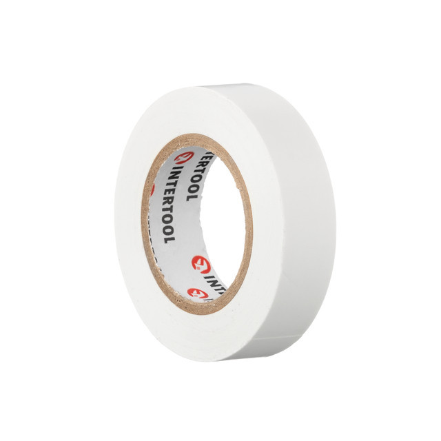 Стрічка ізоляційна 0.15мм*17мм*15м біла INTERTOOL IT-0043 Киев - изображение 6