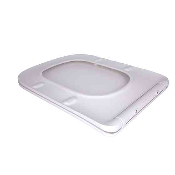 Qtap Сиденье для унитаза (Tern 490,520,610) 435x344x50 мм, White, с микролифтом, Slim Duroplast, Quick Release QTSC179W47353 Киев
