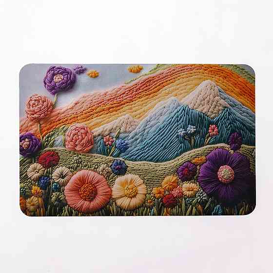 Коврик диатомитовый с 3D-эффектом Sunset Meadow 38*58 см универсальный HP-42-33 Киев