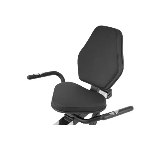 Горизонтальный велотренажер магнитный Hop-Sport 060L Pulse черно-белый Киев - изображение 5