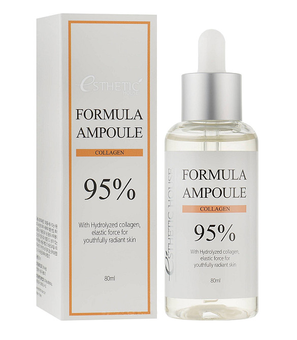 Восстанавливающая сыворотка для лица с коллагеном Formula Ampoule Collagen Esthetic House 80 мл Киев - изображение 1
