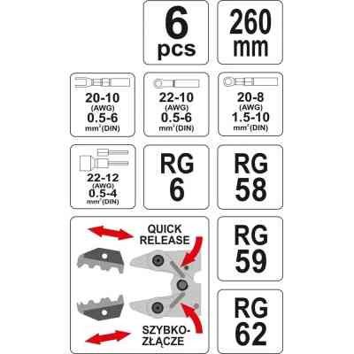 Затиск для клем Yato YT-2245 Вінниця