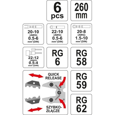 Затиск для клем Yato YT-2245 Вінниця - фото 4