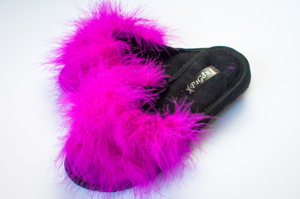 Тапочки детские PaGo Марабу (30,31,32,33,34,35) фуксия Kids-191301-1 Одесса - изображение 5