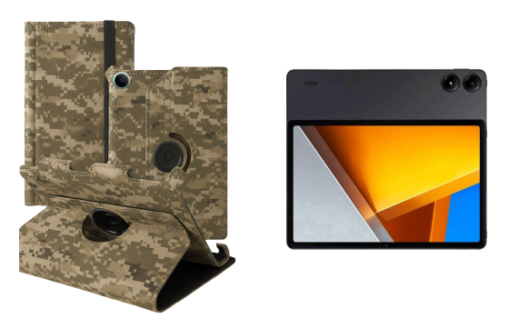 Чехол Spinner360 для планшета Xiaomi Poco Pad, цвет Xaki Киев