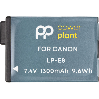 Аккумулятор к фото/видео PowerPlant Canon LP-E8H 1300mAh (CB971244) Винница - изображение 1