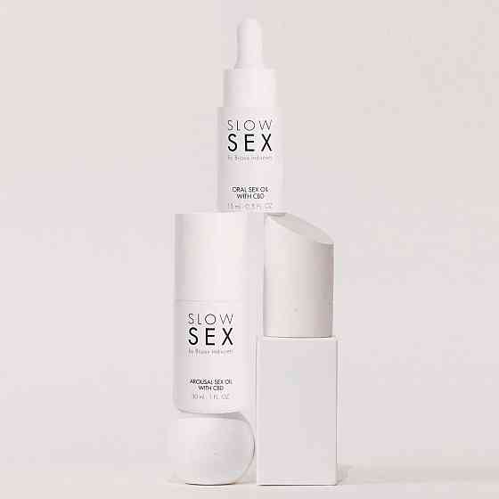Масло для возбуждения Bijoux Indiscrets SLOW SEX Arousal Sex Oil CBD (30 мл) Sex Aura Киев