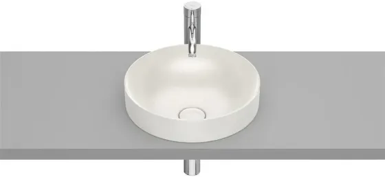 Раковина  Roca Inspira 37X37Cm Round Fineceramic Beżowy (A32752R650) Киев