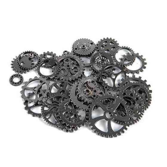 Шармы-шестеренки в стиле стимпанк для рукоделия 100 г Киев