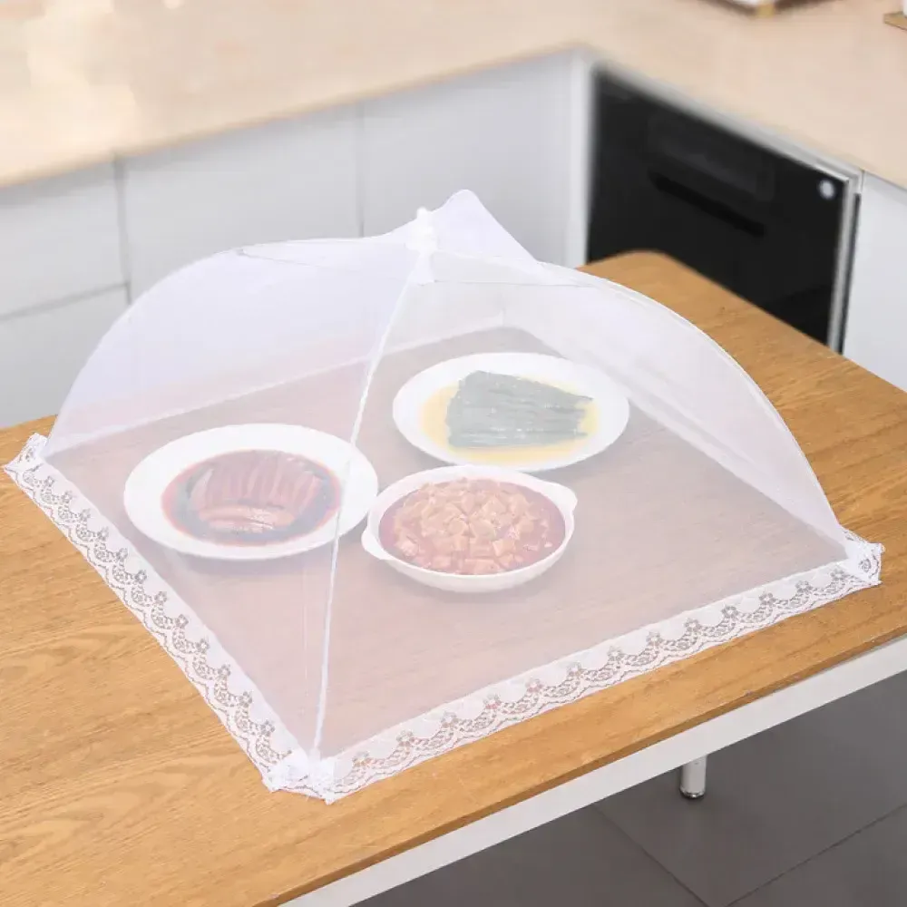 Антимоскитный зонтик-колпак для продуктов / Антимоскитный сетка зонтик на стол, 48х26см Коломия - фото 2