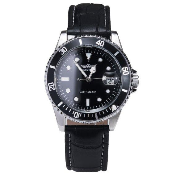 Годинник чоловічий механічний наручний Winner Basel Deluxe (2 ремінці) Вінниця - фото 1