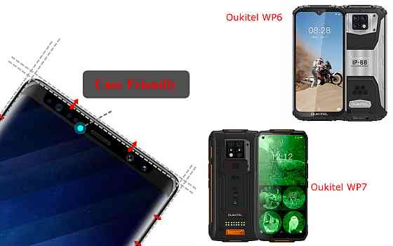 Захисне скло HyperGlass Pro для Oukitel WP6, Oukitel WP7 – максимальна чутливість та захист Київ