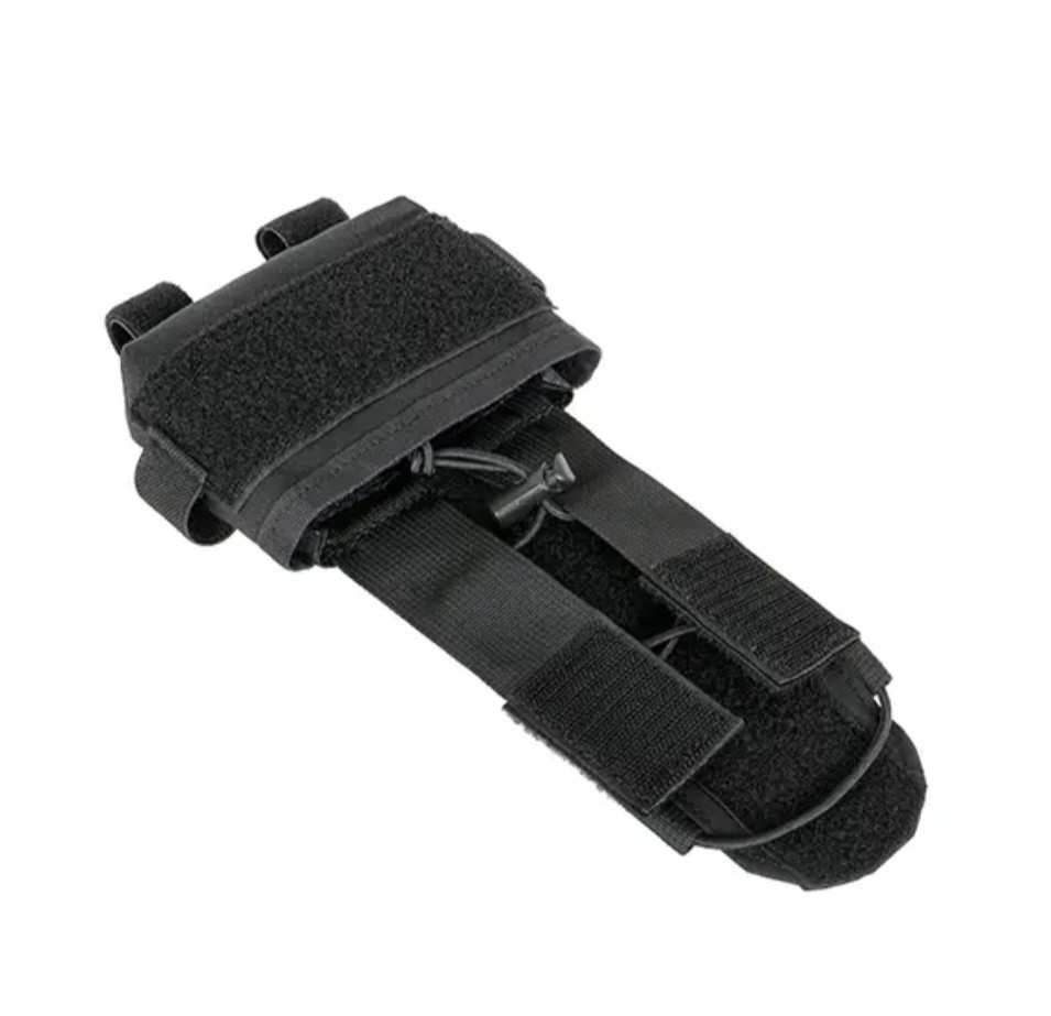 Противовес на каску, подсумок на шлем, сумка для батареи, черный Одесса - изображение 4