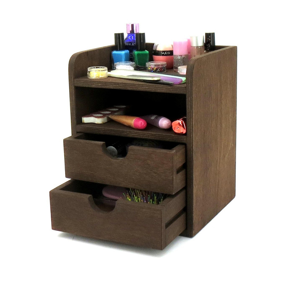 Органайзер для косметики "Гофолія" капучино Миколаїв - фото 1