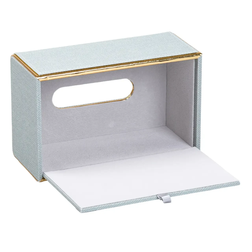 Салфетница горизонтальная 21х13х9 см для салфеток на стол Мятный HP-3-118M Киев - изображение 2