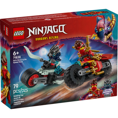 Конструктор LEGO NINJAGO Швидкісна гонка Кая на мотоциклі (71838) Вінниця - фото 1