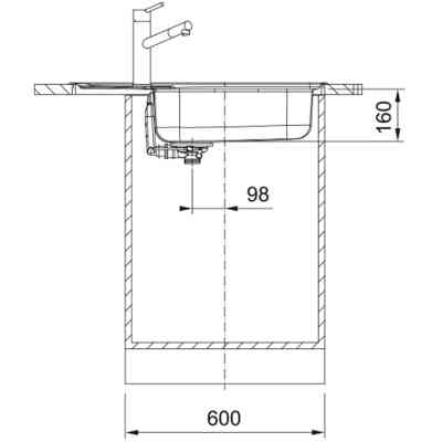 Мийка кухонна Franke Spark SKL 611-78 XL (101.0716.716) Вінниця