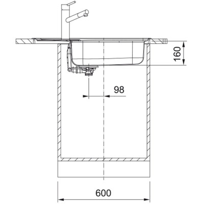 Мийка кухонна Franke Spark SKL 611-78 XL (101.0716.716) Вінниця - фото 3