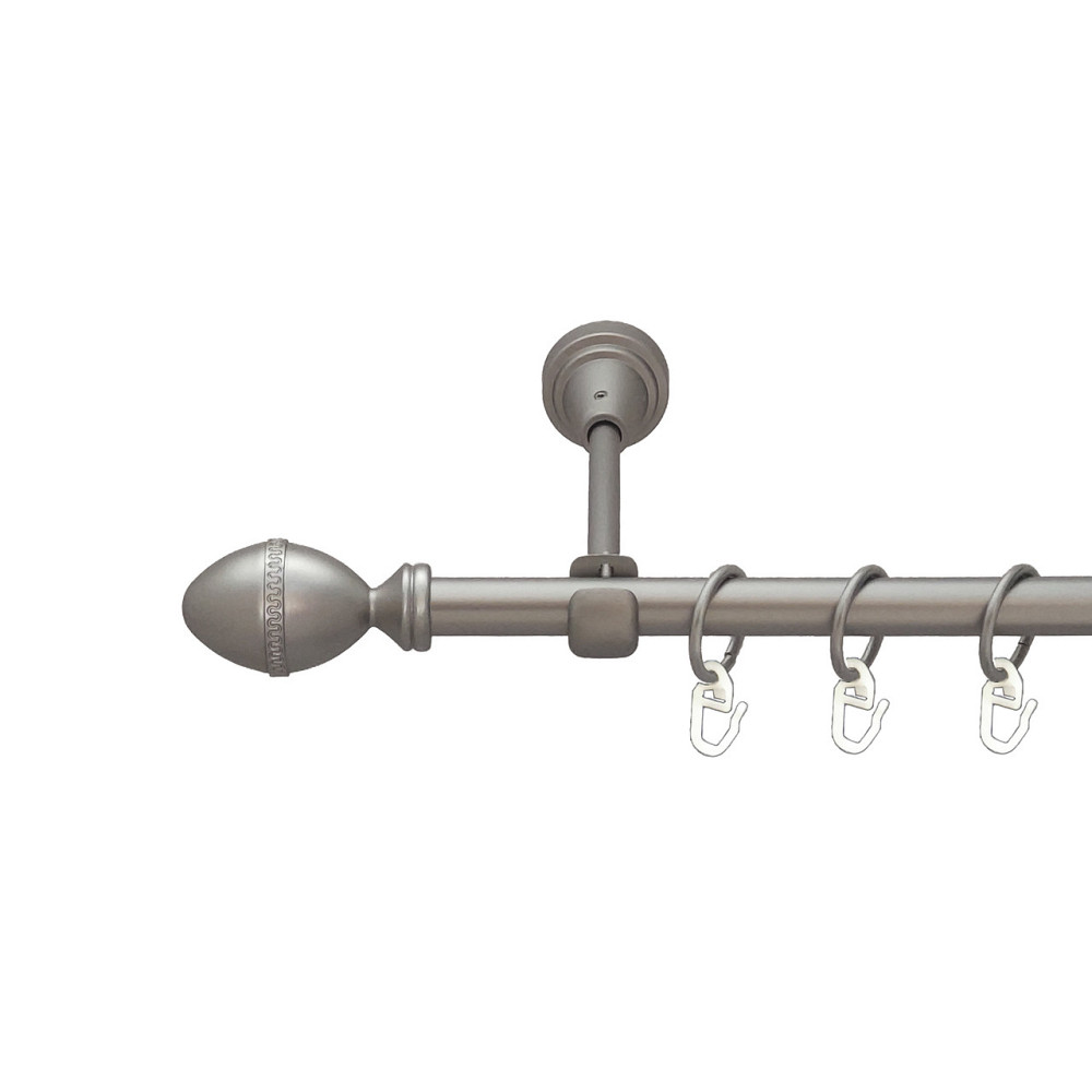 Карниз Orvit Фарже металевий однорядний відкритий Сатин 16 мм 200 см (6091396) Львов - изображение 1