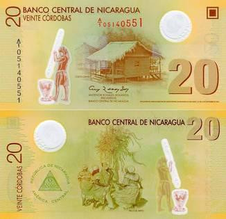 Никарагуа / Nicaragua 20 Cordobas 2007 Pick202 UNC Полтава - изображение 1