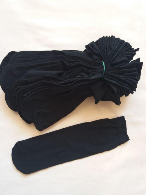 Шкарпетки чорні капронові Київ - фото 2