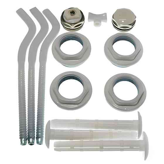 Комплект футорок секційного радіатора CRISTAL NR-2016 3/4″ з 3-кронштейнами (HT 416) Тернопіль