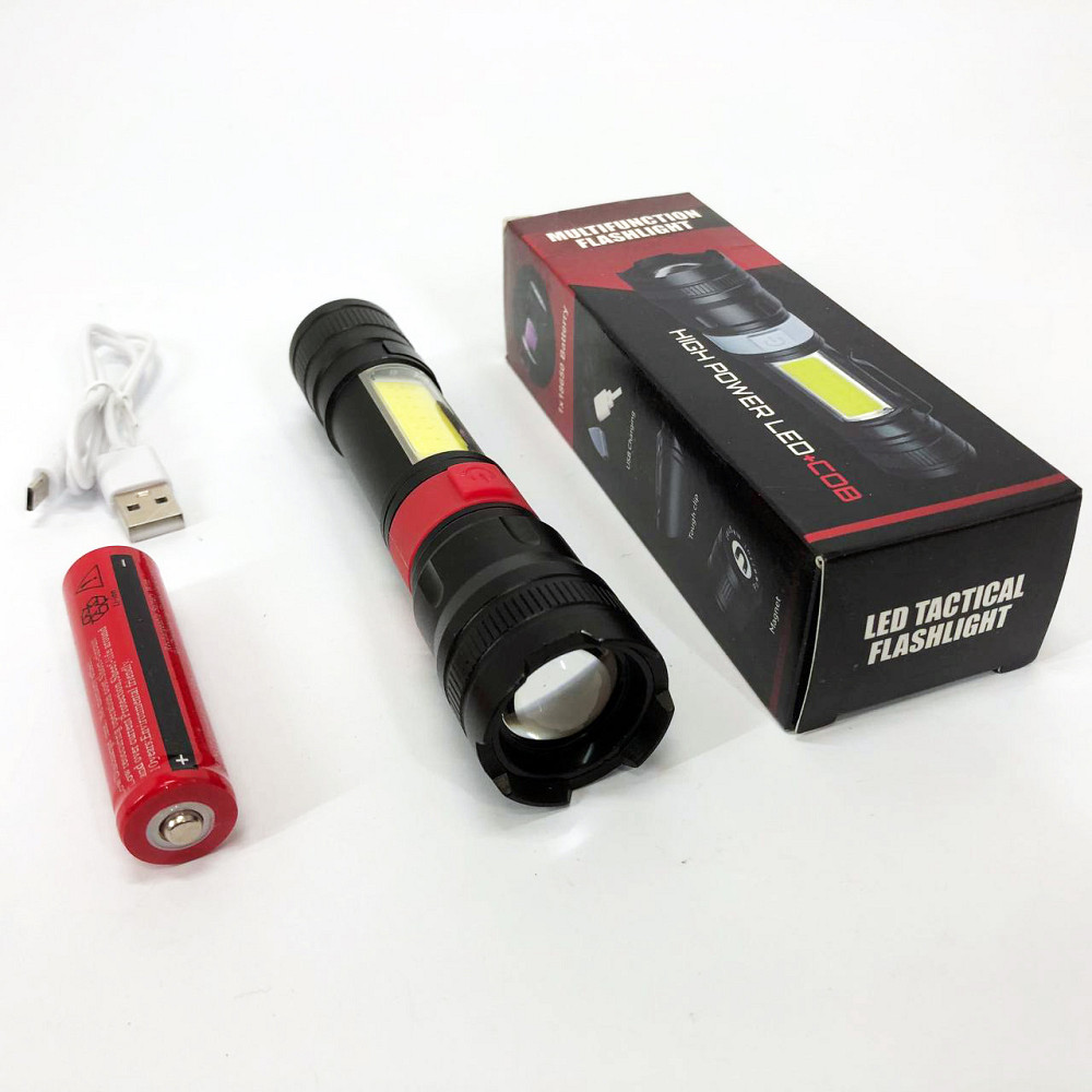 Портативный фонарь с функцией зарядки, Портативный LED фонарь на батарее, Фонарик police оригинал SV-85 Львов - изображение 1