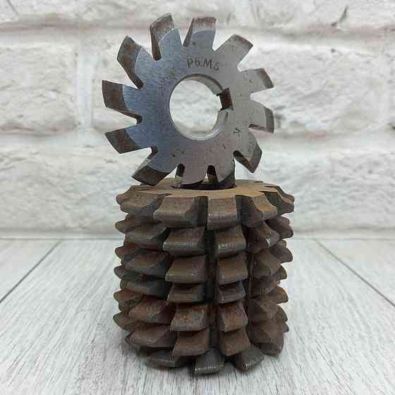 Фрези дискові зуборізні модульні М 2.75 Р6М5 (комплект 8 штук) Харків